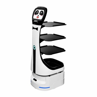Robot entrega comida en restaurante